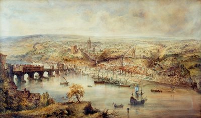 Newcastle upon Tyne zur Zeit von Königin Elizabeth von John Storey